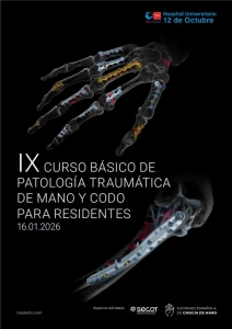 IX CURSO CURSO BÁSICO DE PATOLOGIA TRAUMATICA DE MANO Y CODO PARA RESIDENTES @ Madrid