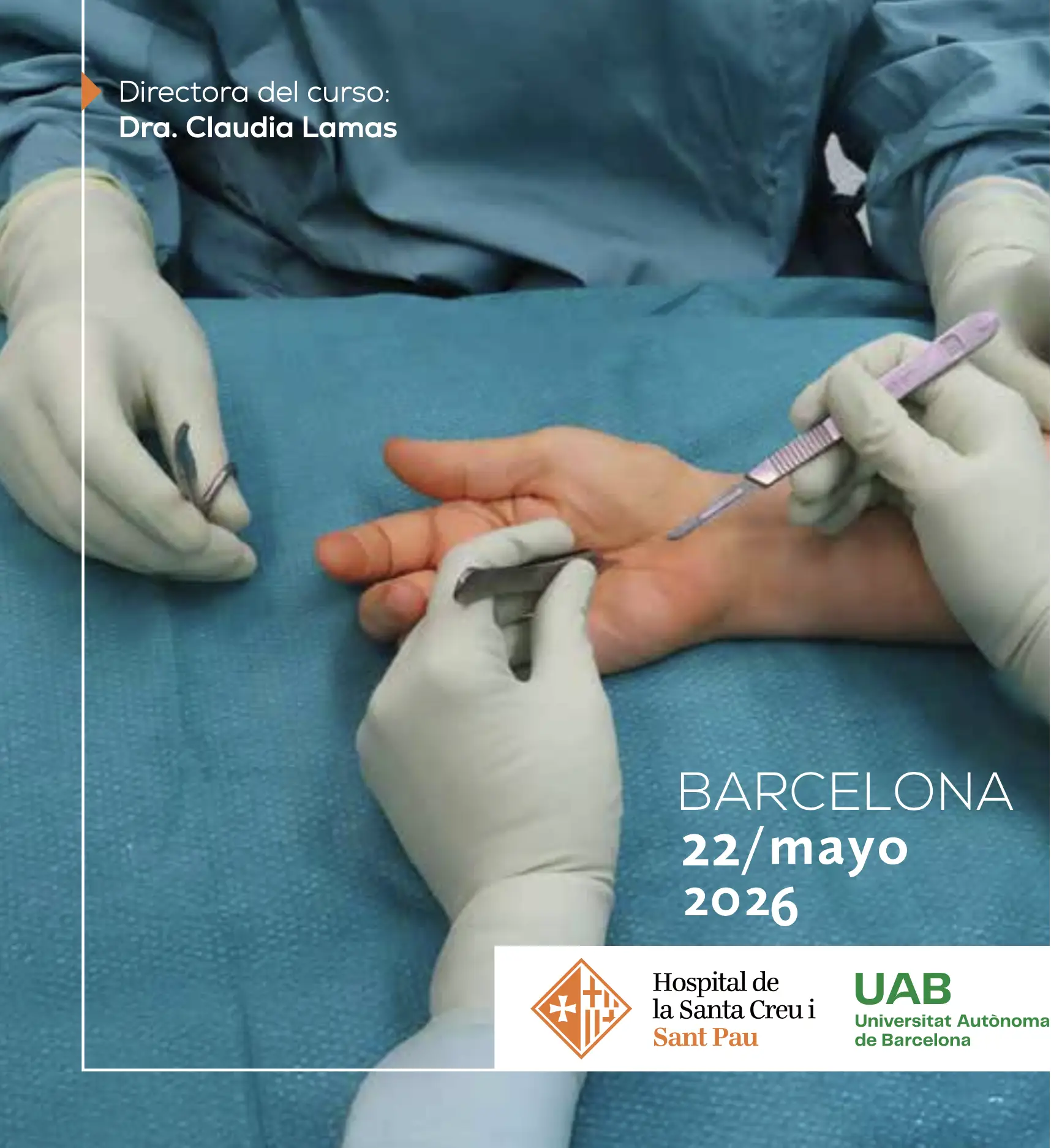 III Curso de innovación en CIRUGÍA DE LA MANO, MUÑECA, CODO Y HOMBRO